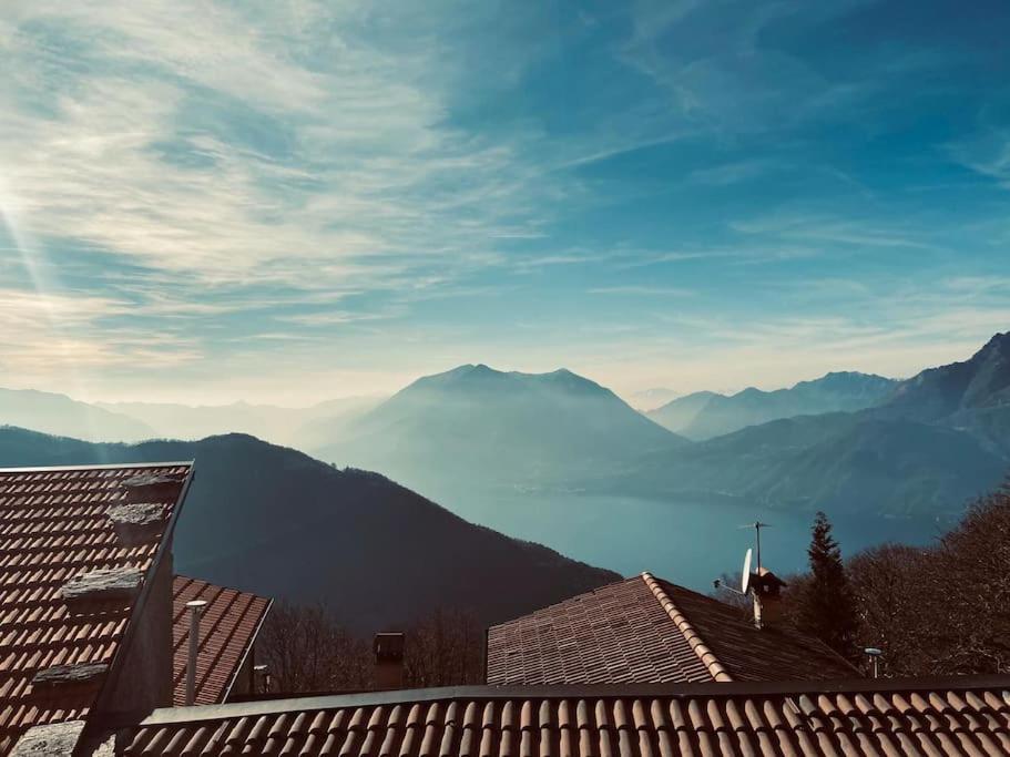 Chalet La Terrazza Vista Lago Bellano Dış mekan fotoğraf